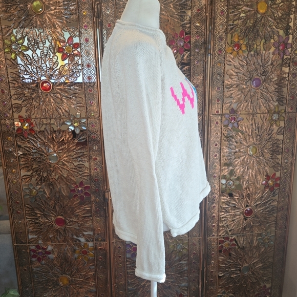 Lilly Pulitzer Danette Weekend Sweater Womens Size XS White - Picture 5 of 13